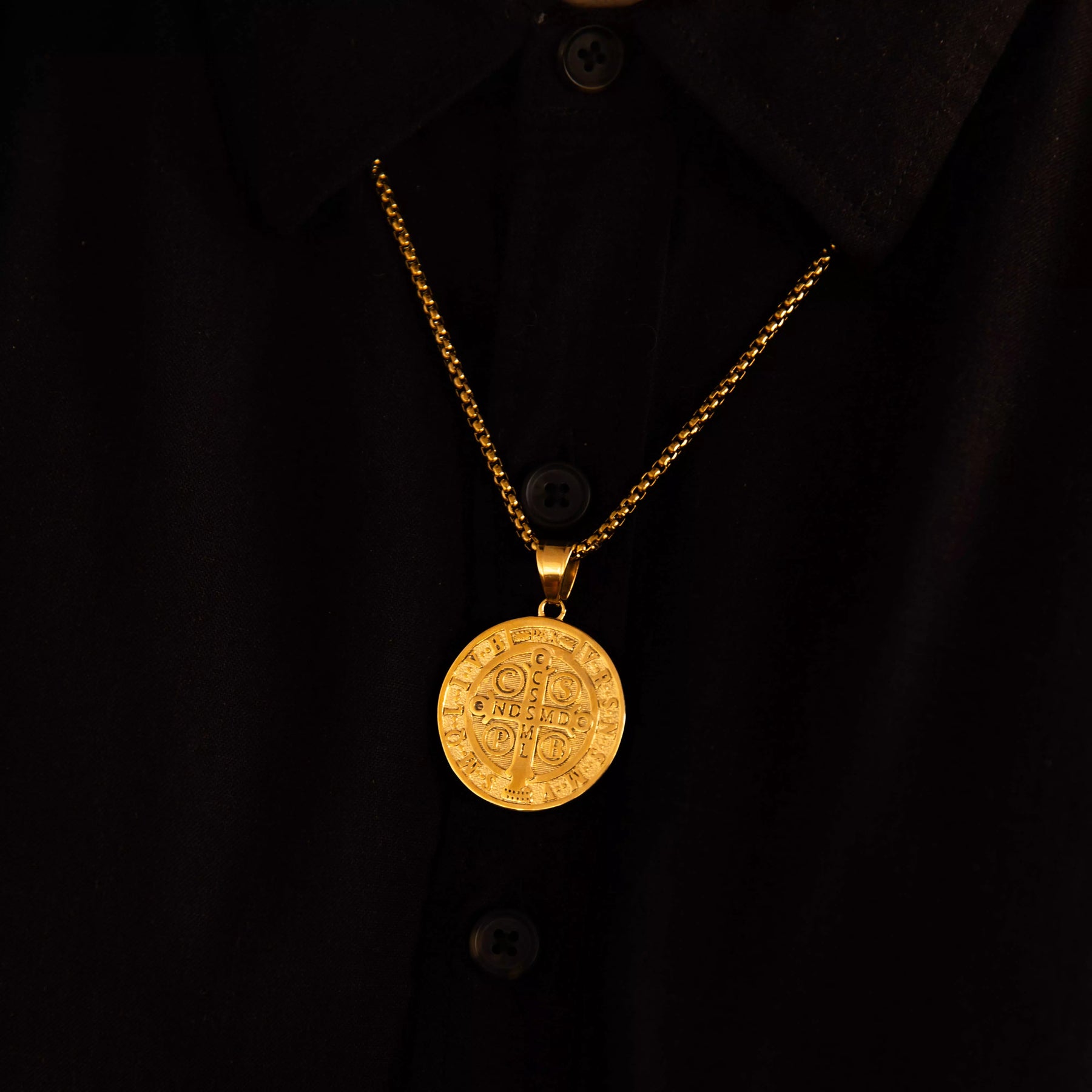 Colar São Bento – Medalha Religiosa Masculino e Feminino