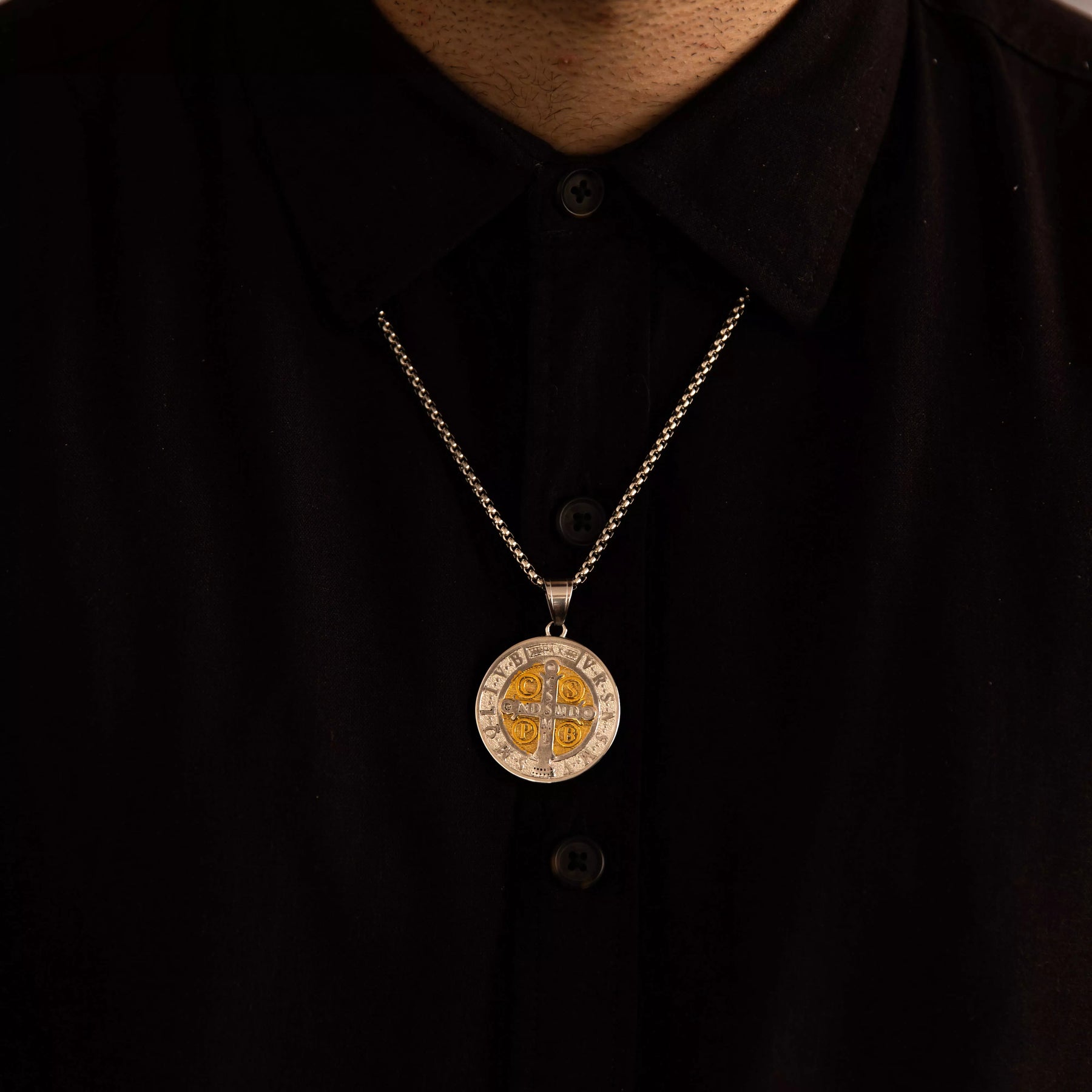 Colar São Bento – Medalha Religiosa Masculino e Feminino