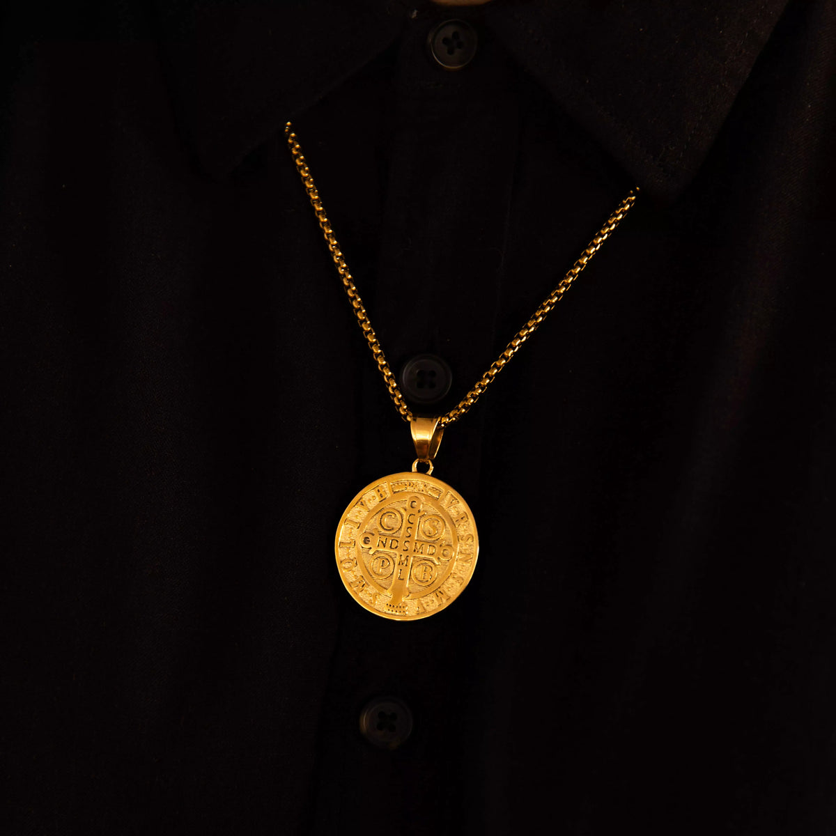 Colar São Bento – Medalha Religiosa Masculino e Feminino