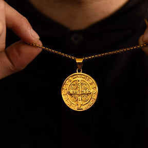Colar São Bento – Medalha Religiosa Masculino e Feminino