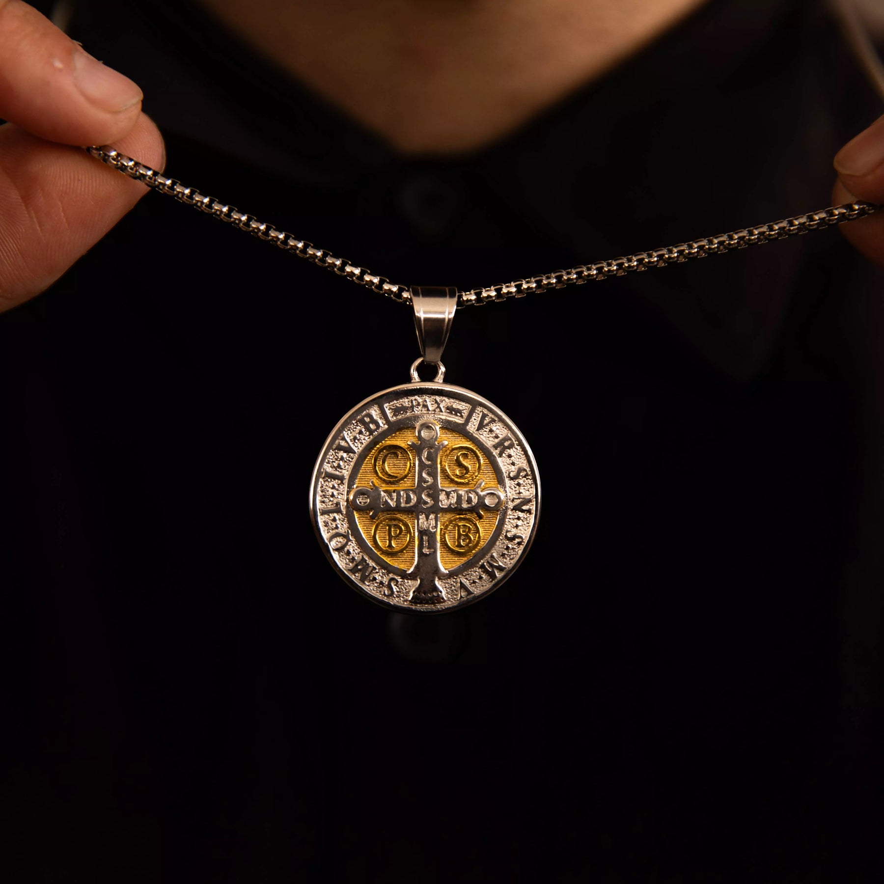 Colar São Bento – Medalha Religiosa Masculino e Feminino