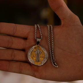 Colar São Bento – Medalha Religiosa Masculino e Feminino