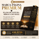 Marca-Página Premium + Plano de Leitura Bíblica (365 Dias)