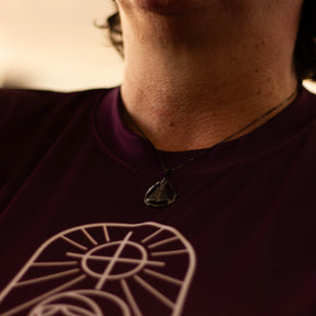Colar Nossa Senhora Aparecida Black com Zircônias Azuis – Colar Religioso Feminino Premium