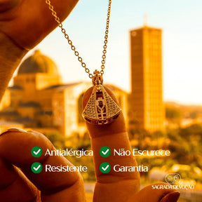 Colar Nossa Senhora Aparecida - Dupla Face
