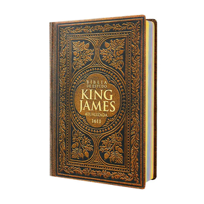 Bíblia Sagrada de Estudo King James 1611 — Vintage · Capa Dura · 31x21 cm