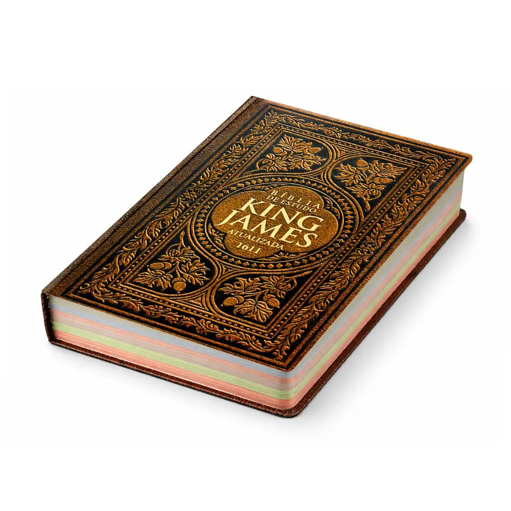 Bíblia Sagrada de Estudo King James 1611 — Vintage · Capa Dura · 31x21 cm