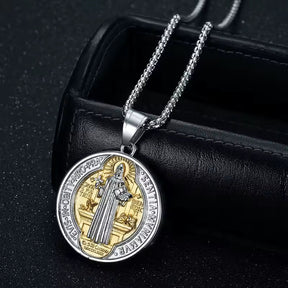 Colar São Bento – Medalha Religiosa Masculino e Feminino