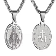 Colar Virgem Maria – Pingente Religioso de Nossa Senhora com Símbolo de Devoção